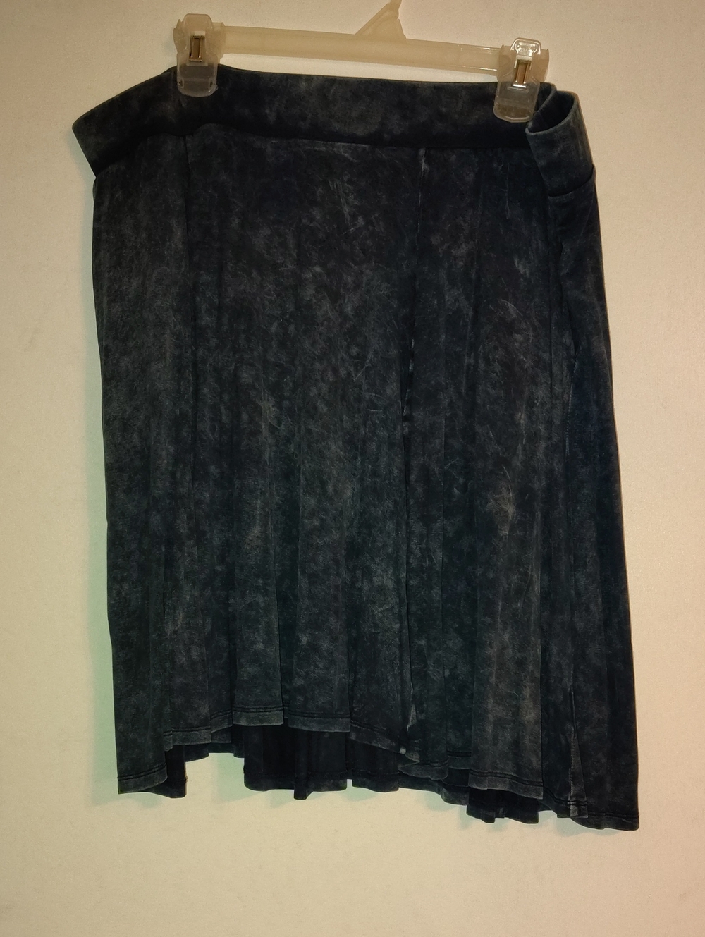 torrid Washed Navy Grey Skirt